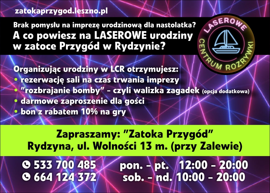 ulotka lasery Zatoka Przygód page 0001